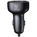 Car charger Joyroom JR-CCD04 2xUSB-C/USB-A 30W black