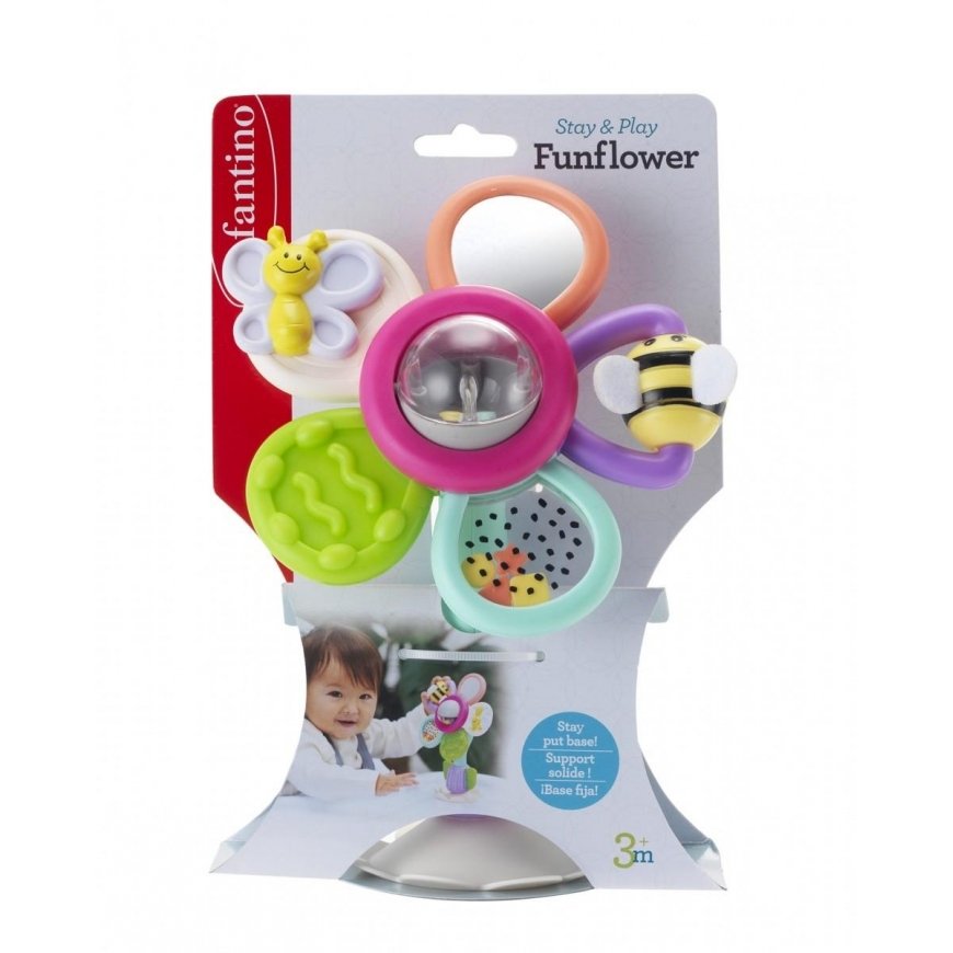 Bkids Rotating flower with sucker Infantino – 2