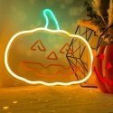TelForceone Neoninė PLEXI LED HAPPY PUMPKIN oranžinė žalia FPNE10 Forever Light TelForceone Neoninė PLEXI LED HAPPY PUMPKIN oranžinė žalia FPNE10 Forever Light