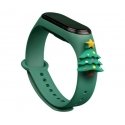 Fusion Xmas Christmas Tree for Xiaomi Mi Band 3 | 4 green Fusion Xmas Christmas Tree for Xiaomi Mi Band 3 | 4 green