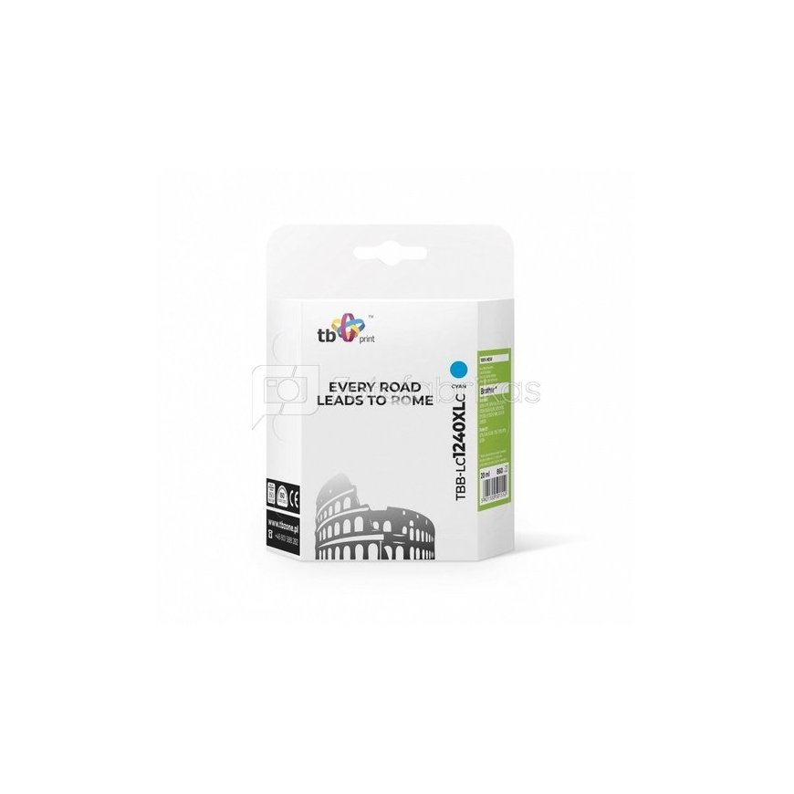 Ink for Brother LC1240XL Cyan TBB-LC1240XLC – 2