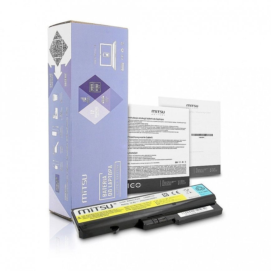 Battery for Lenovo IdeaPad G460, G560 4400 mAh (48 Wh) 10.8 - 11.1 Volt – 2