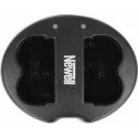 Newell fotoaparato įkroviklis Newell SDC-USB dviejų kanalų įkroviklis BP-511 baterijoms