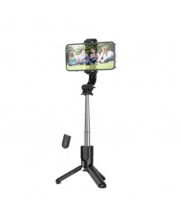 Selfie stick Hoco K17 Mini with tripod function black