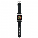 Karl Lagerfeld Strap KLAWLSLCNK Apple Watch 42|44|45|49mm black|black strap 3D Rubber Choupette Head Karl Lagerfeld Strap KLAWLSLCNK Apple Watch 42|44|45|49mm black|black strap 3D Rubber Choupette Head