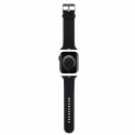 Karl Lagerfeld Dirželis KLAWLSLCNK Apple Watch 42|44|45|49mm juoda|juodas strap 3D Rubber Choupette Head