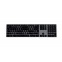 MATIAS Keyboard aluminum MAC HUB 2XUSB SPACE GRAY