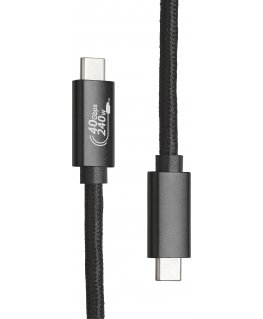 Fuj:tech USB4 / Thunderbolt 4 240W -kaapeli, 2m