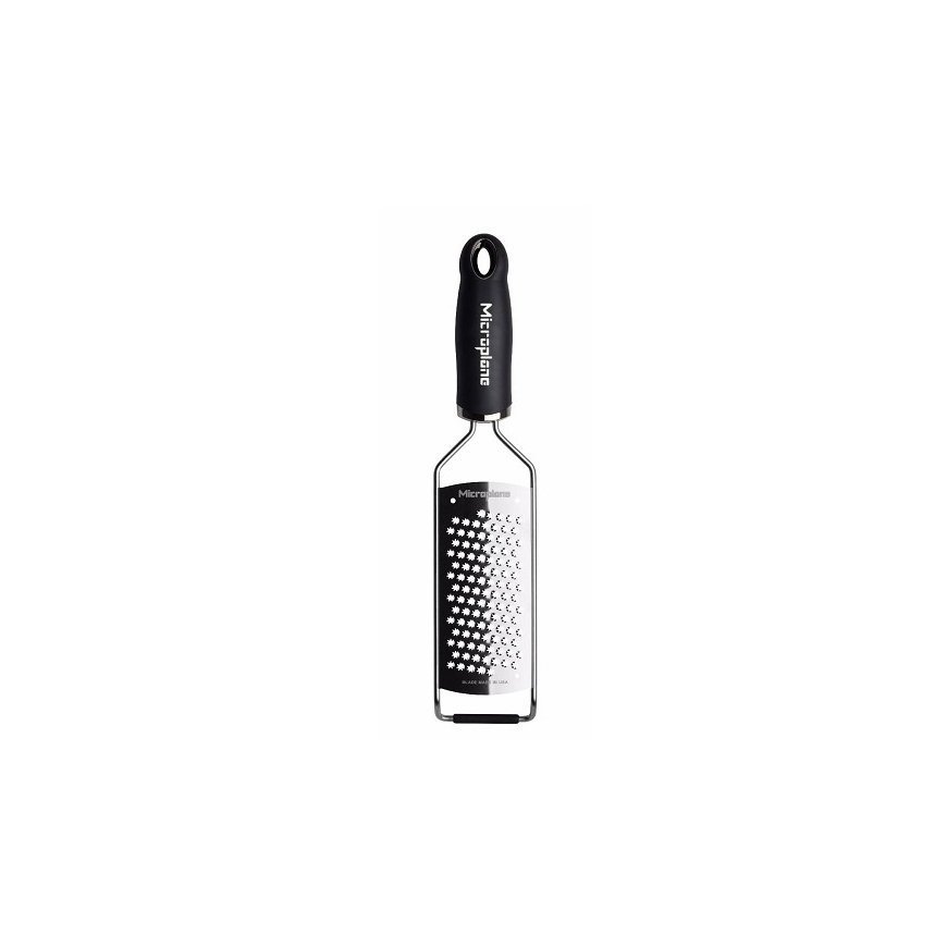 Microplane 45009 Tasainen raastin Musta, Ruostumaton teräs