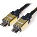 Ostatní Kabelis PremiumCord HDMI - HDMI 1.5m auksinė (kphdmet015)