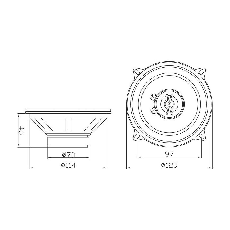 Blow Pūskite Garsiakalbis 120W S-130 4Ohm – 2