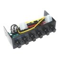 Lamptron FC2 Fan Controller 5,25" - juoda Lamptron FC2 Fan Controller 5,25" - juoda