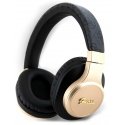 Guess PU Leather 4G Script Logo Bluetooth Stereo Headphone Juodas