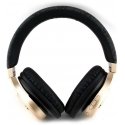 Guess PU Leather 4G Script Logo Bluetooth Stereo Headphone Juodas