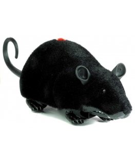 Lean Cars Big RC Mouse Toy Wheels Black - Make a Prank