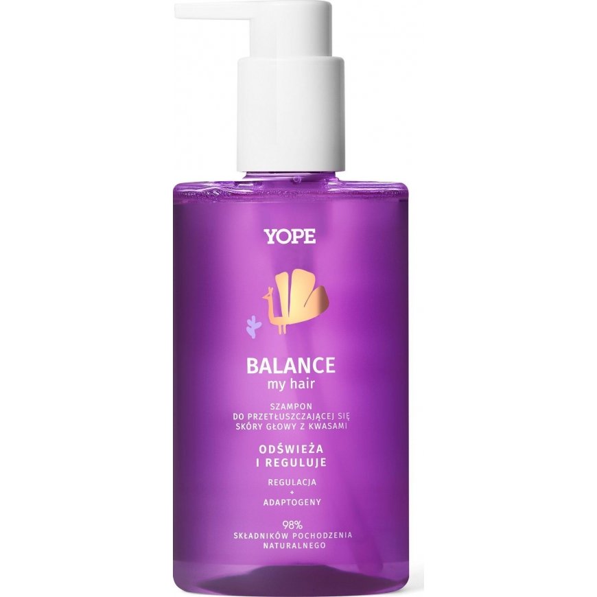 Yope Yope Balance My Hair shampoo for oily scalp with acids 300ml
