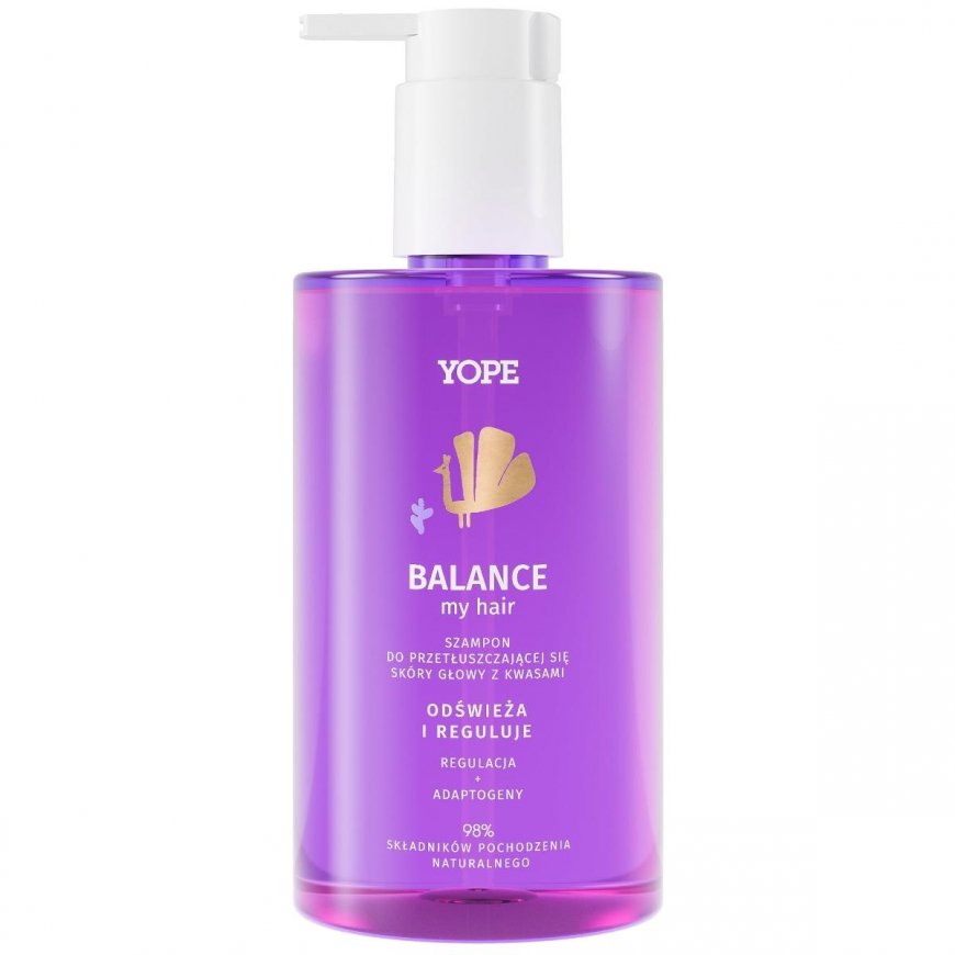 Yope Yope Balance My Hair shampoo for oily scalp with acids 300ml – 2