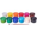 Guašas JOVI TEMPERA, 35 ml, 12 spalvų rinkinys su teptuku Guašas JOVI TEMPERA, 35 ml, 12 spalvų rinkinys su teptuku