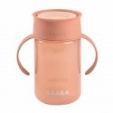 BEABA 360 DEGREE ROTATING NO-SPILL LEARNING CUP, Pink BEABA 360 DEGREE ROTATING NO-SPILL LEARNING CUP, Pink