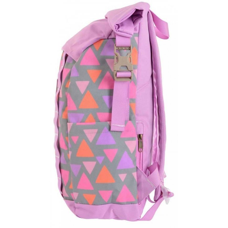 YES City backpack Roll-top T-61 Colored geometry – 2