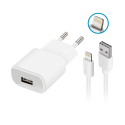 Forever TC-01 charger 1x USB 1A white + Lightning cable Forever TC-01 charger 1x USB 1A white + Lightning cable