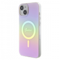 Guess MagSafe GUHMP15SHITSP Apple iPhone 15 6.1" pink hard case Guess MagSafe GUHMP15SHITSP Apple iPhone 15 6.1" pink hard case