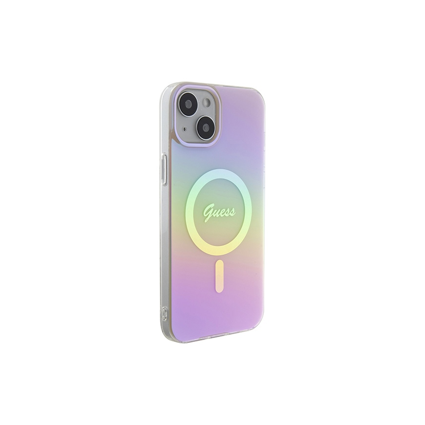 Guess MagSafe GUHMP15SHITSP Apple iPhone 15 6.1" pink hard case – 4