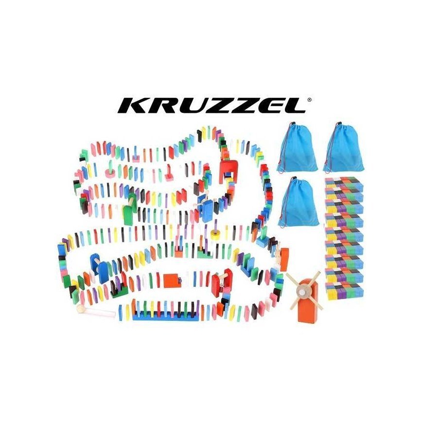 Kruzzel Wooden dominoes 1080 pcs