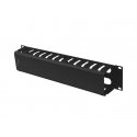 ORGANIZER KABLI 19" 2U Z ZAŚLEPKĄ TYP A Juodas LANBERG ORGANIZER KABLI 19" 2U Z ZAŚLEPKĄ TYP A Juodas LANBERG