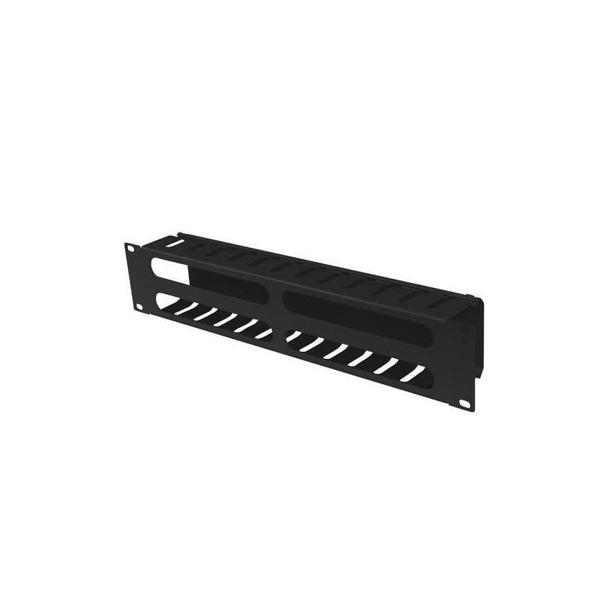 ORGANIZER HOOK 19" 2U Z ZAŚLEPKÄ TYP A Black LANBERG – 2
