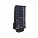 15W street lamp V-TAC, black, with solar panel, 4000K (natural white)