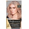 „L'Oreal Paris Recital Preference“ plaukų dažai 8.23 „Shimmering Rose“.