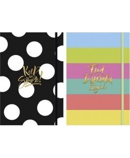 Astra Brulion A5 96k. ASTRA Keep it simple, dot+line+no zipper Astra-papier