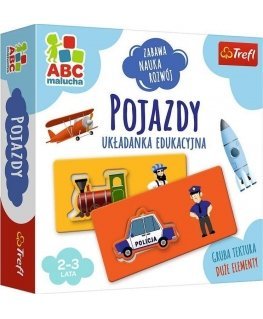 Puzzle Trefl Game ABC Toddler Vehicles
