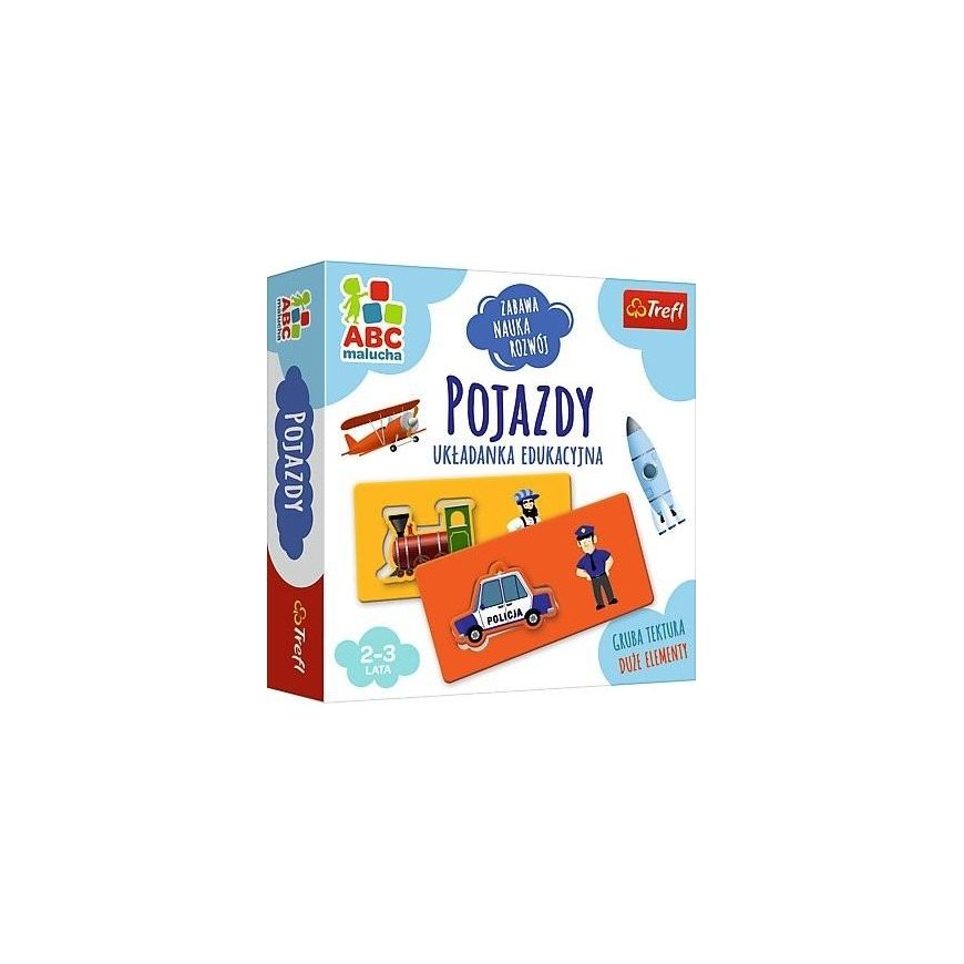 Puzzle Trefl Game ABC Toddler Vehicles – 2