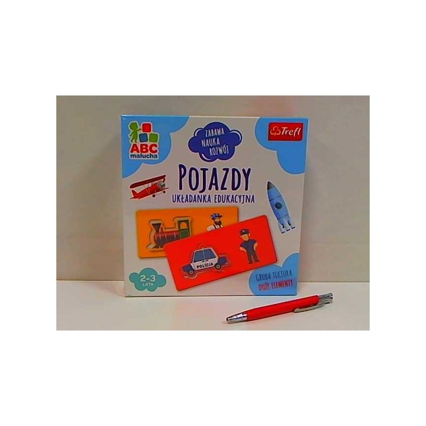 Puzzle Trefl Game ABC Toddler Vehicles – 4