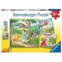 Ravensburger Rapunzel, Little Red Riding Hood, and The Frog Prince Pusle 49 tk Multifilmid Ravensburger Rapunzel, Little Red Riding Hood, and The Frog Prince Pusle 49 tk Multifilmid