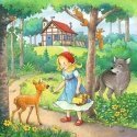 Ravensburger Rapunzel, Little Red Riding Hood, and The Frog Prince Puzle 49 pcs Komiksi Ravensburger Rapunzel, Little Red Riding Hood, and The Frog Prince Puzle 49 pcs Komiksi