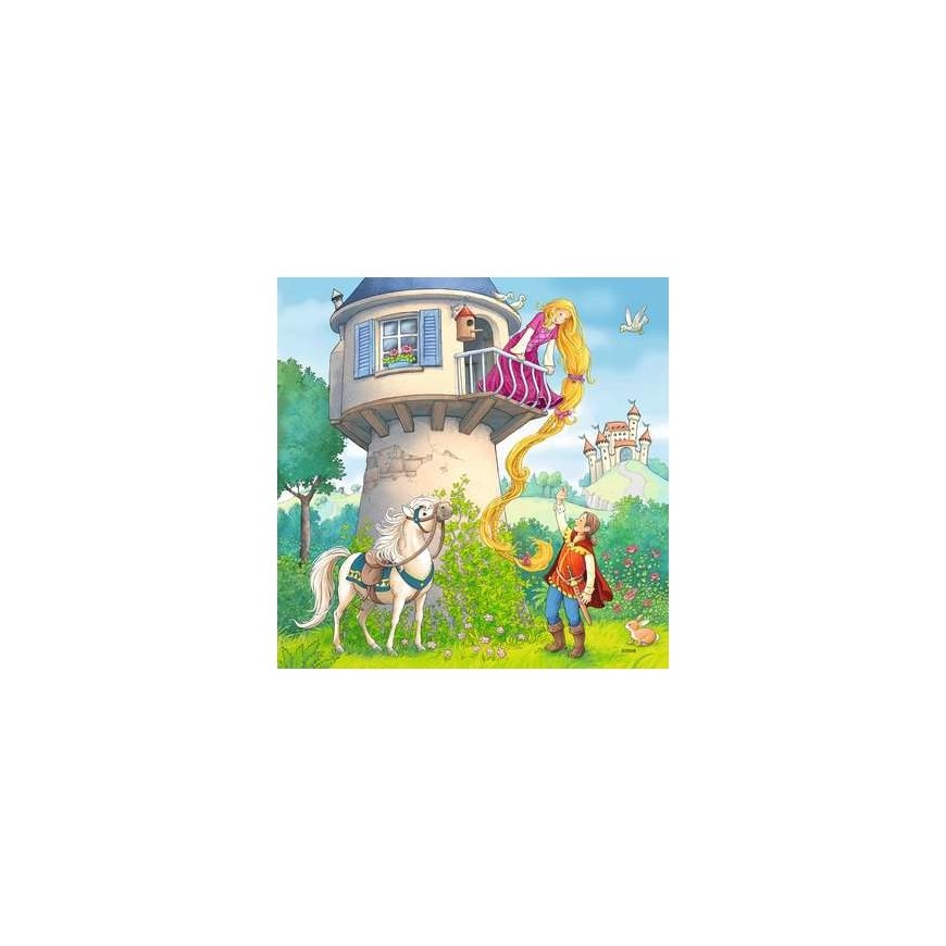 Ravensburger Rapunzel, Little Red Riding Hood, and The Frog Prince Составная картинка-головоломка 49 – 3