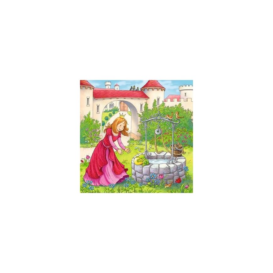Ravensburger Rapunzel, Little Red Riding Hood, and The Frog Prince Jigsaw puzzle 49 pc(s) Cartoons – 4