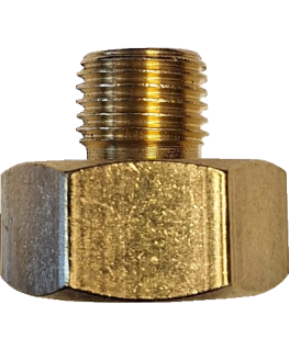 Alfa Forni Gas Connector Adapter LPG 1/2 auf 1/4