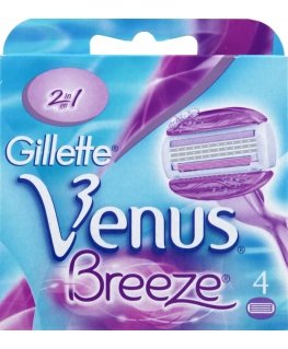 Gillette Venus Breeze 2-in-1 skutimosi peiliukas 4 vnt Moteriškas