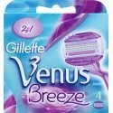 Gillette Venus Breeze 2-in-1 skutimosi peiliukas 4 vnt Moteriškas Gillette Venus Breeze 2-in-1 skutimosi peiliukas 4 vnt Moteriškas
