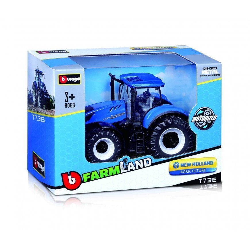 BBURAGO 10cm farm tractor, assort., 18-31610