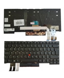 Keyboard Lenovo ThinkPad T490s, T495s, UK, with illumination