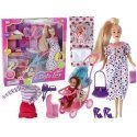 Lean Cars Pregnant Lucy Doll Set XXL Accessories