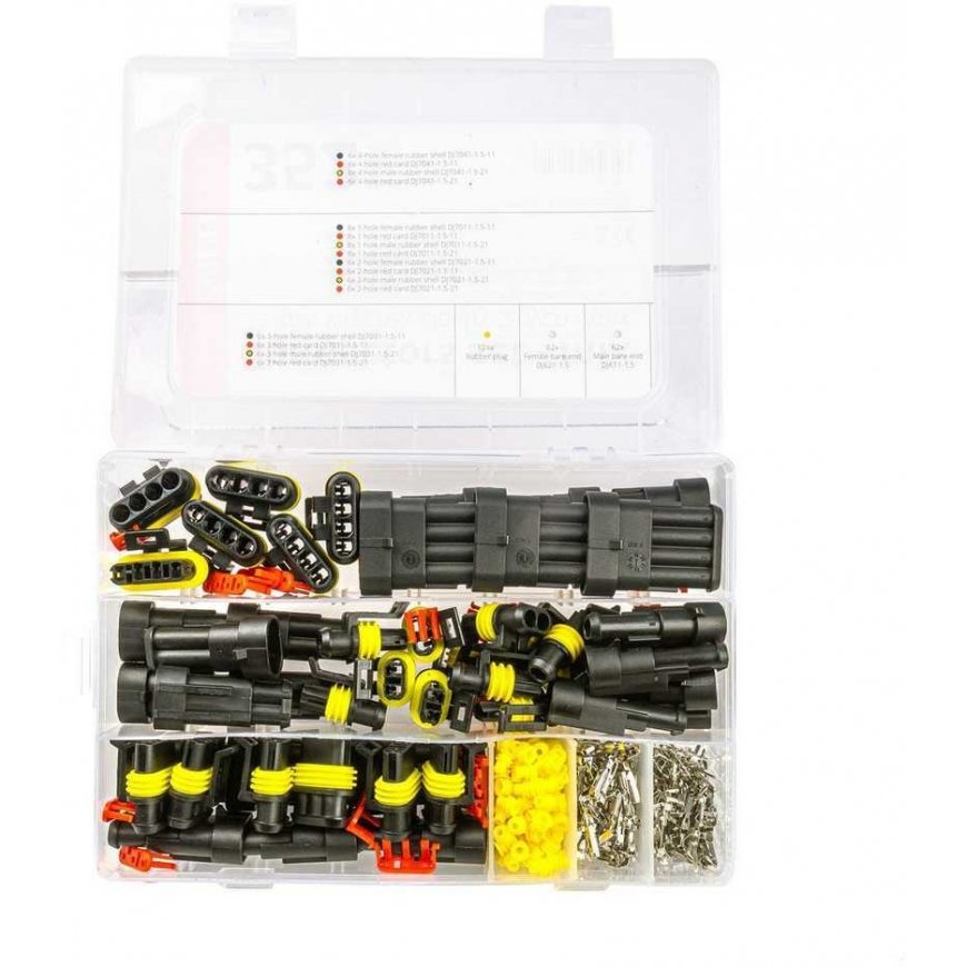Cubes plugs superseal hermetic connection 352 pcs amio-03035