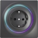 Fibaro FGWOF-011-8 pistorasia Tyyppi F Musta Fibaro FGWOF-011-8 pistorasia Tyyppi F Musta