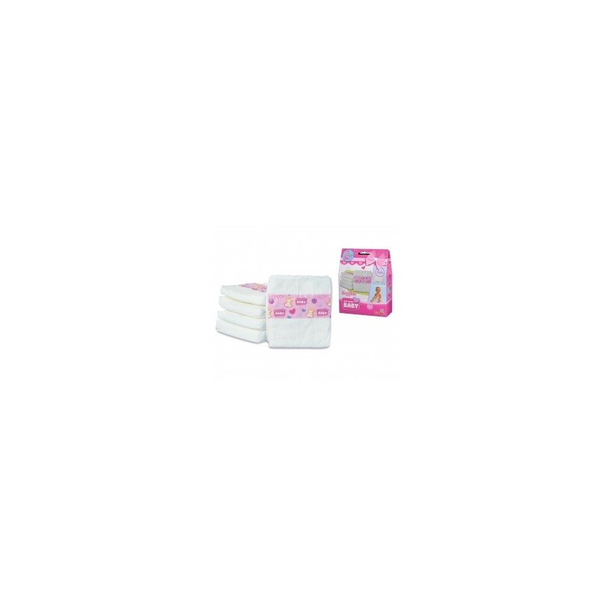 5 nappies for New Born Baby doll