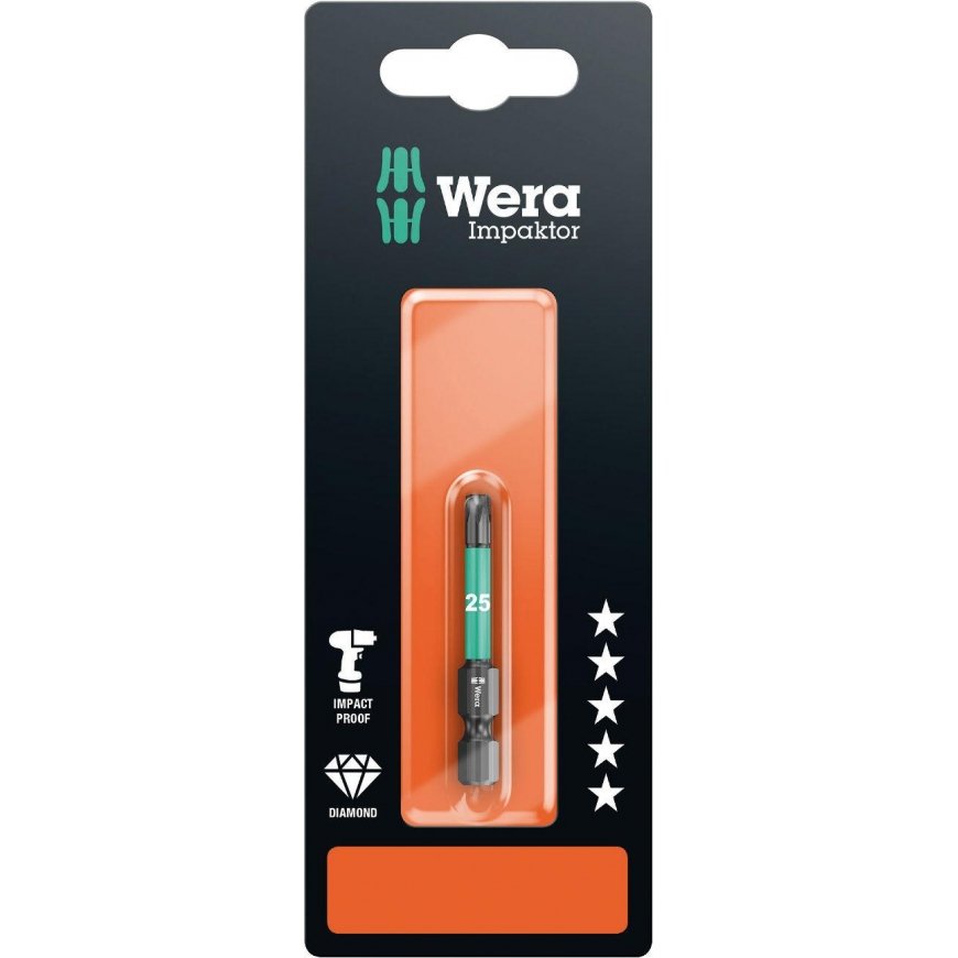 Nozzle Wera Impactor, TORX T25 x 50mm, 867/4, blister